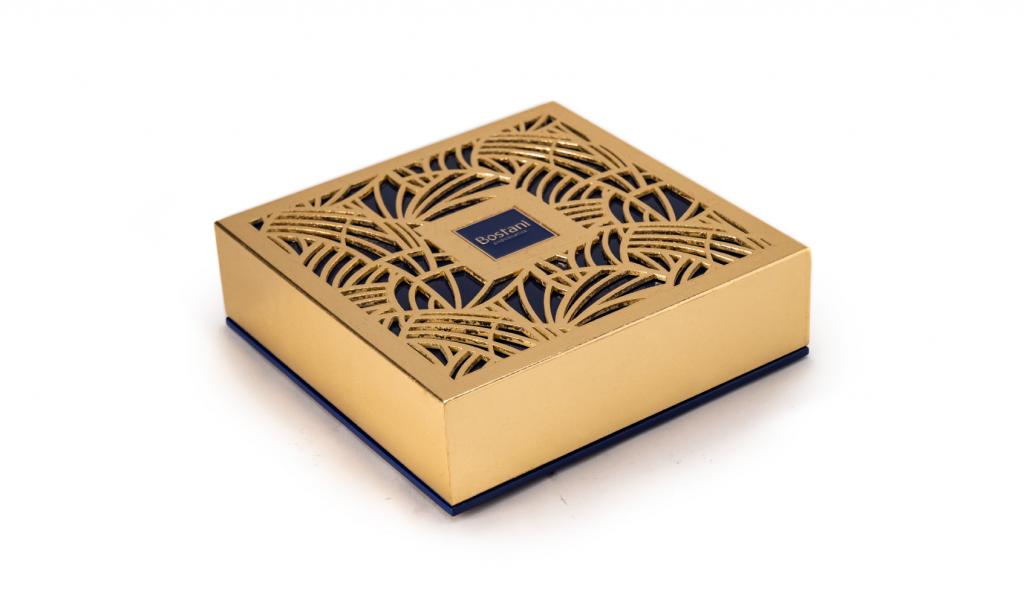 Dark Blue Golden With 32 pcs Congratulations Chocolate Box