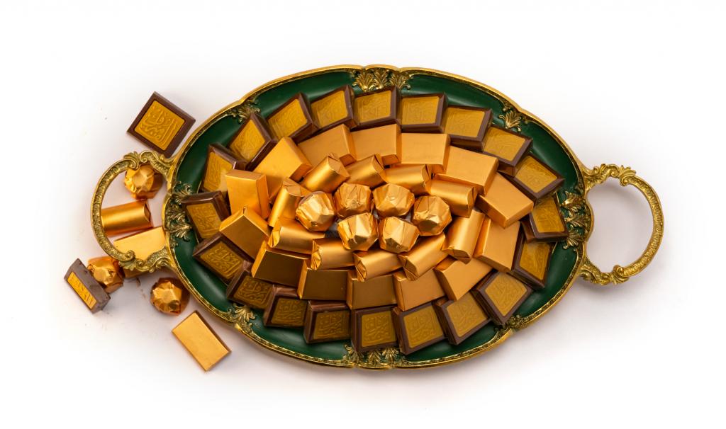 Congratulations Metal Tray Green Small
