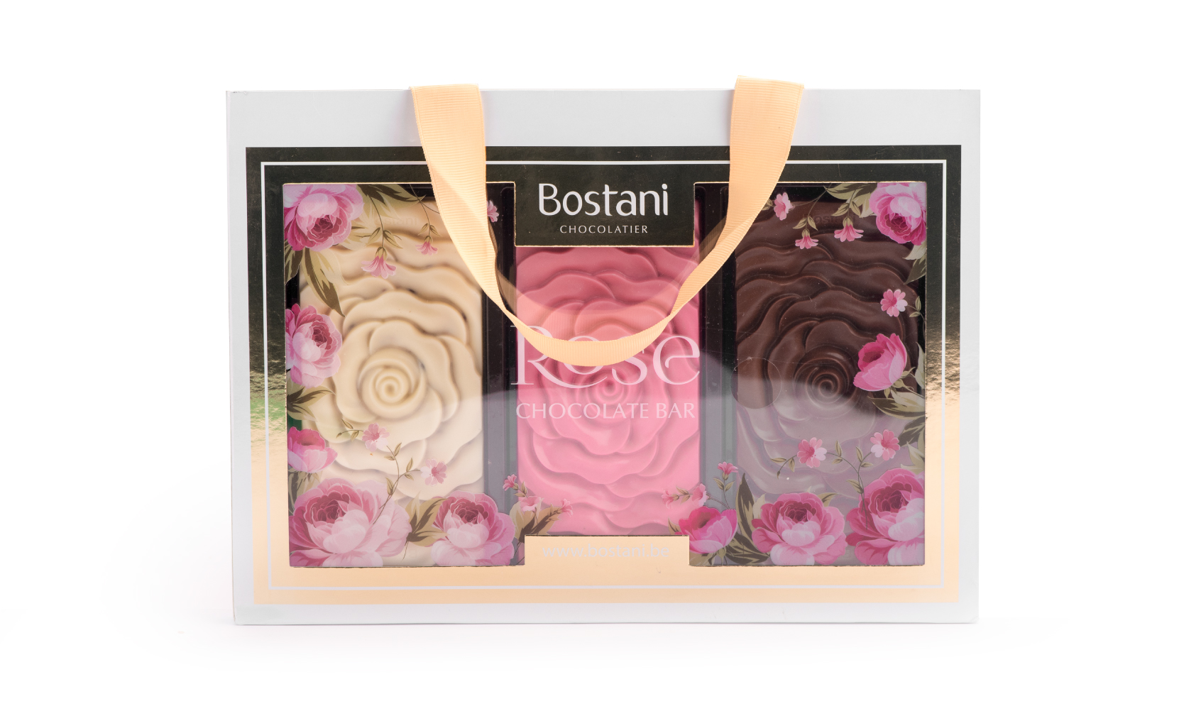 Rose Chocolate Bar Bag 3 Pcs 