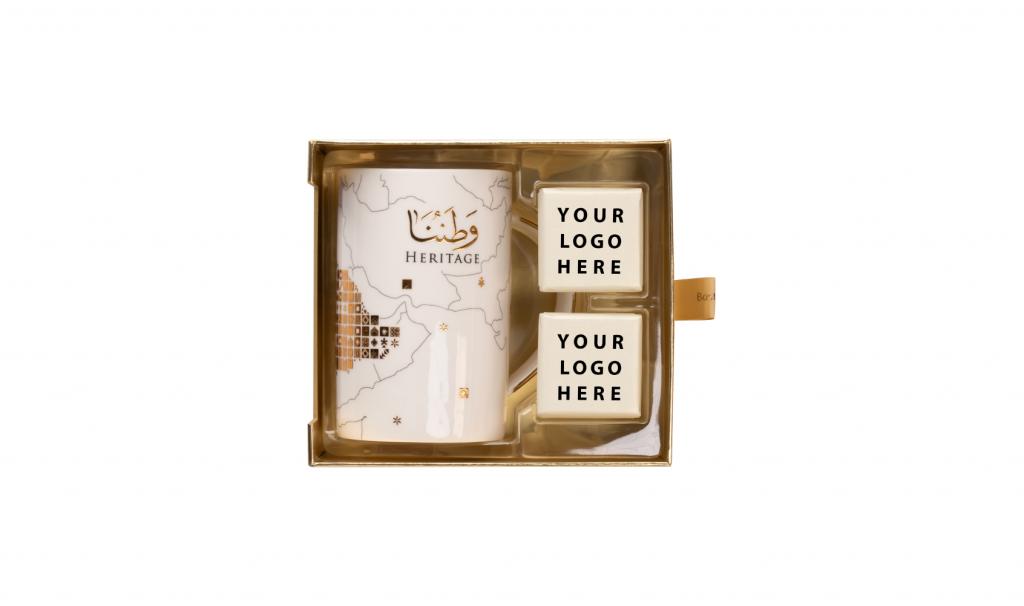 Our Heritage Big Mug In A Gold Box