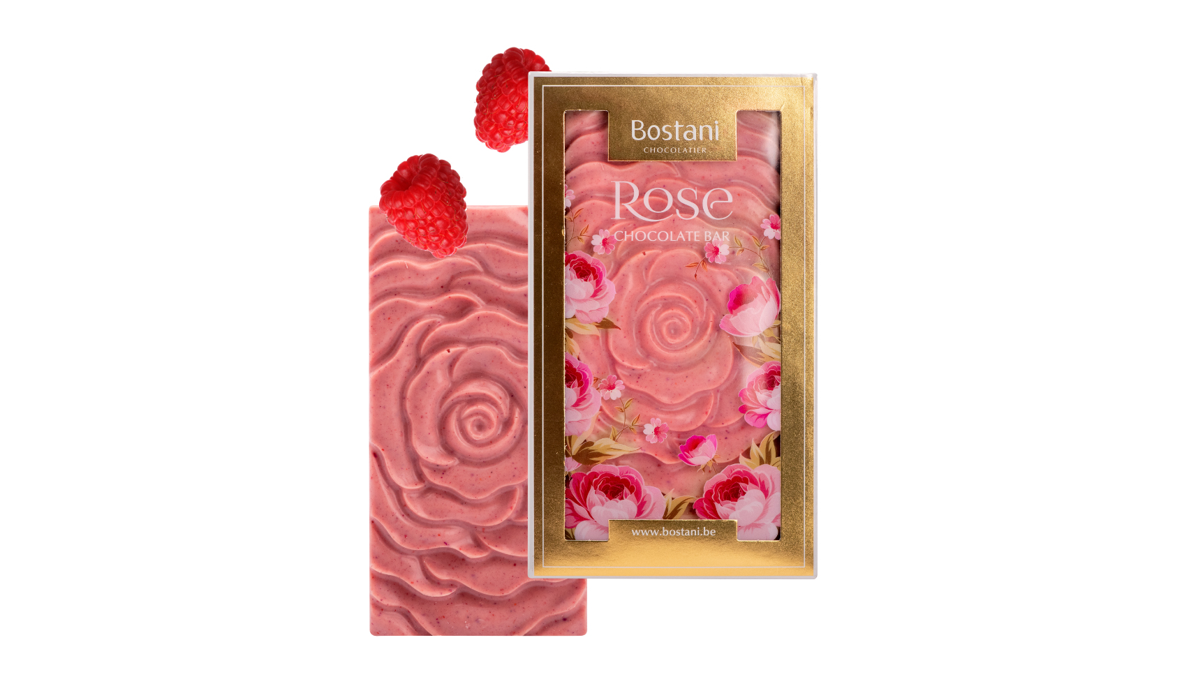 Rose Bar White Chocolate Rasberry