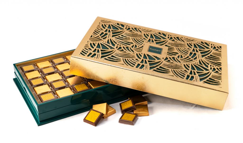 Green Golden With 80 pcs Get Well Soon Chocolate Box