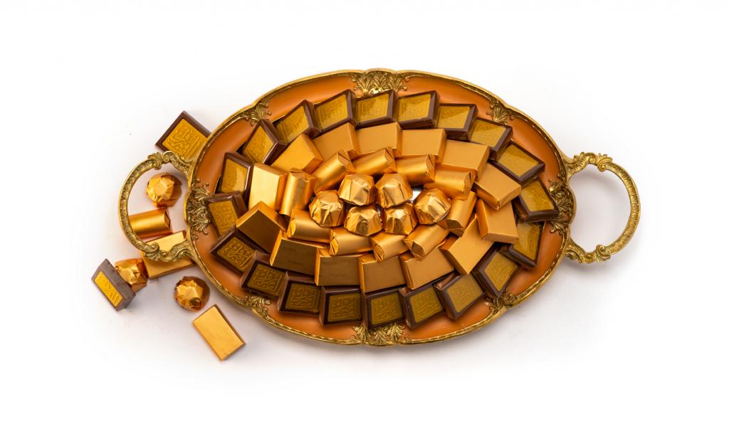 Congratulations Metal Tray Orange Small