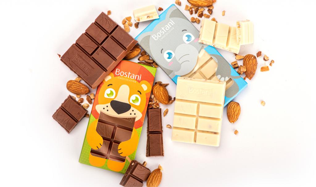 Kids Bar Milk chocolate with Nuts 38g