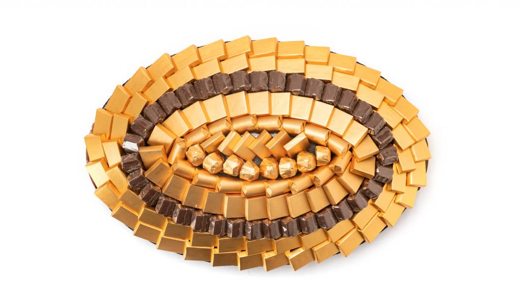Mix Chocolate Medium Brown Oval