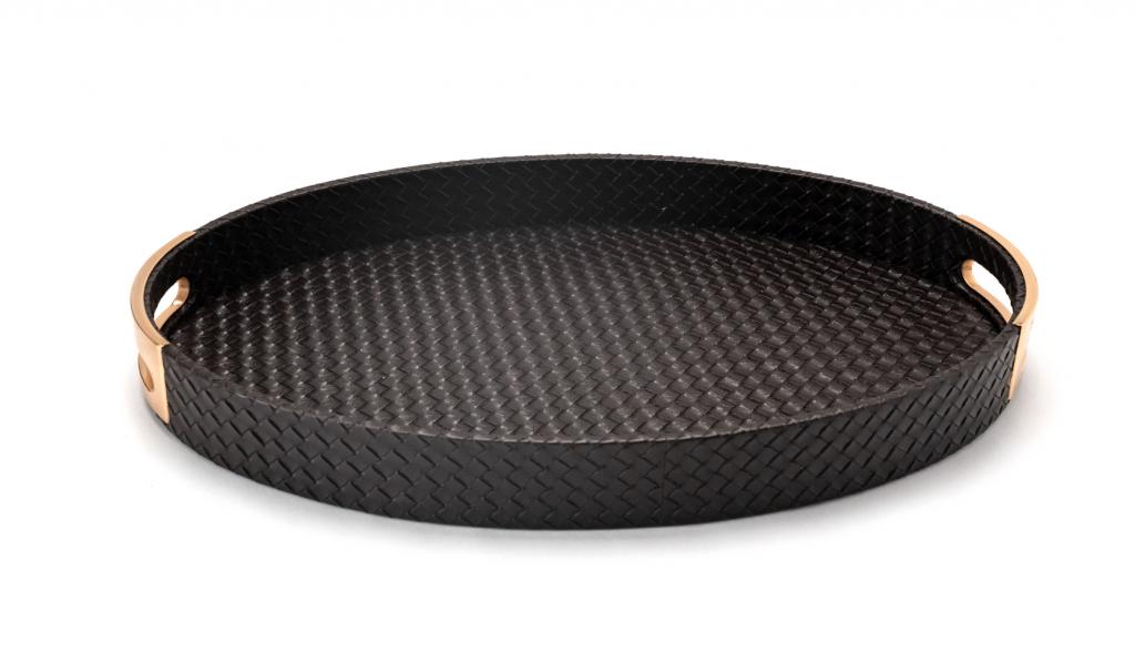 Get Well Soon Tray Small Brown Oval