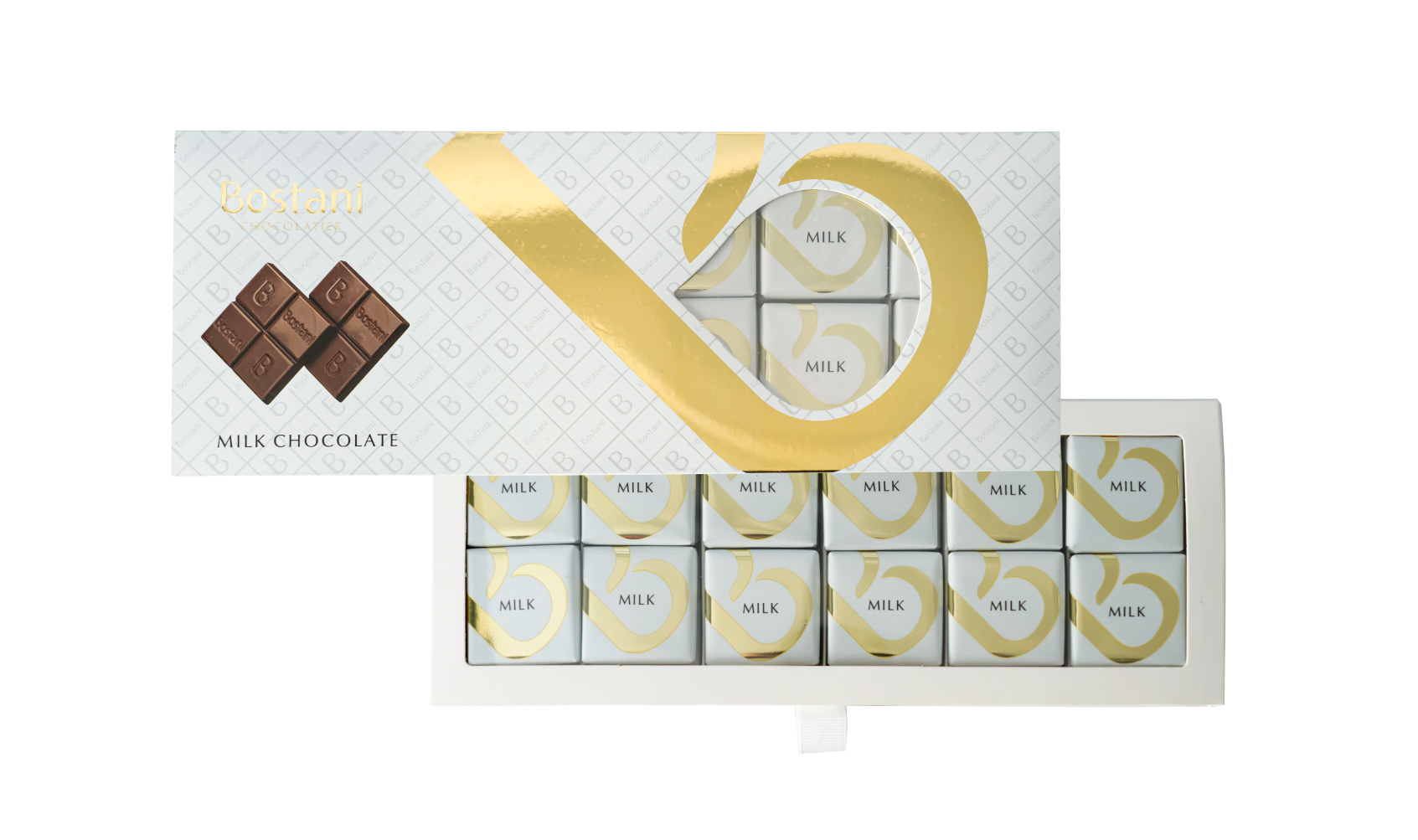 Thin Milk Chocolate Box